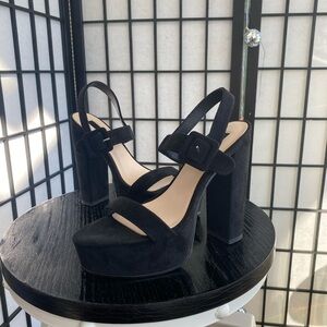 Black Platform Heels